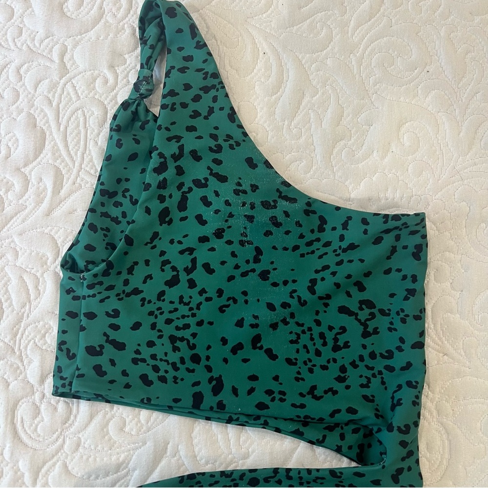 Skatie Green One-Piece Swimsuit - Picture 9 of 11
